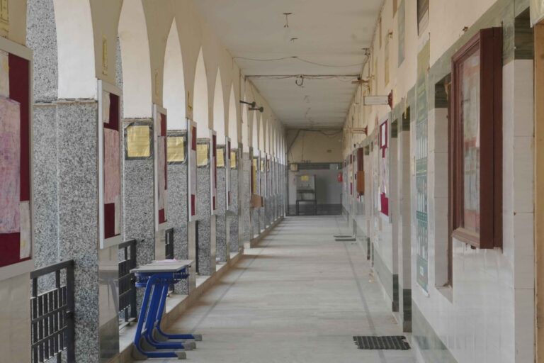 school corridor